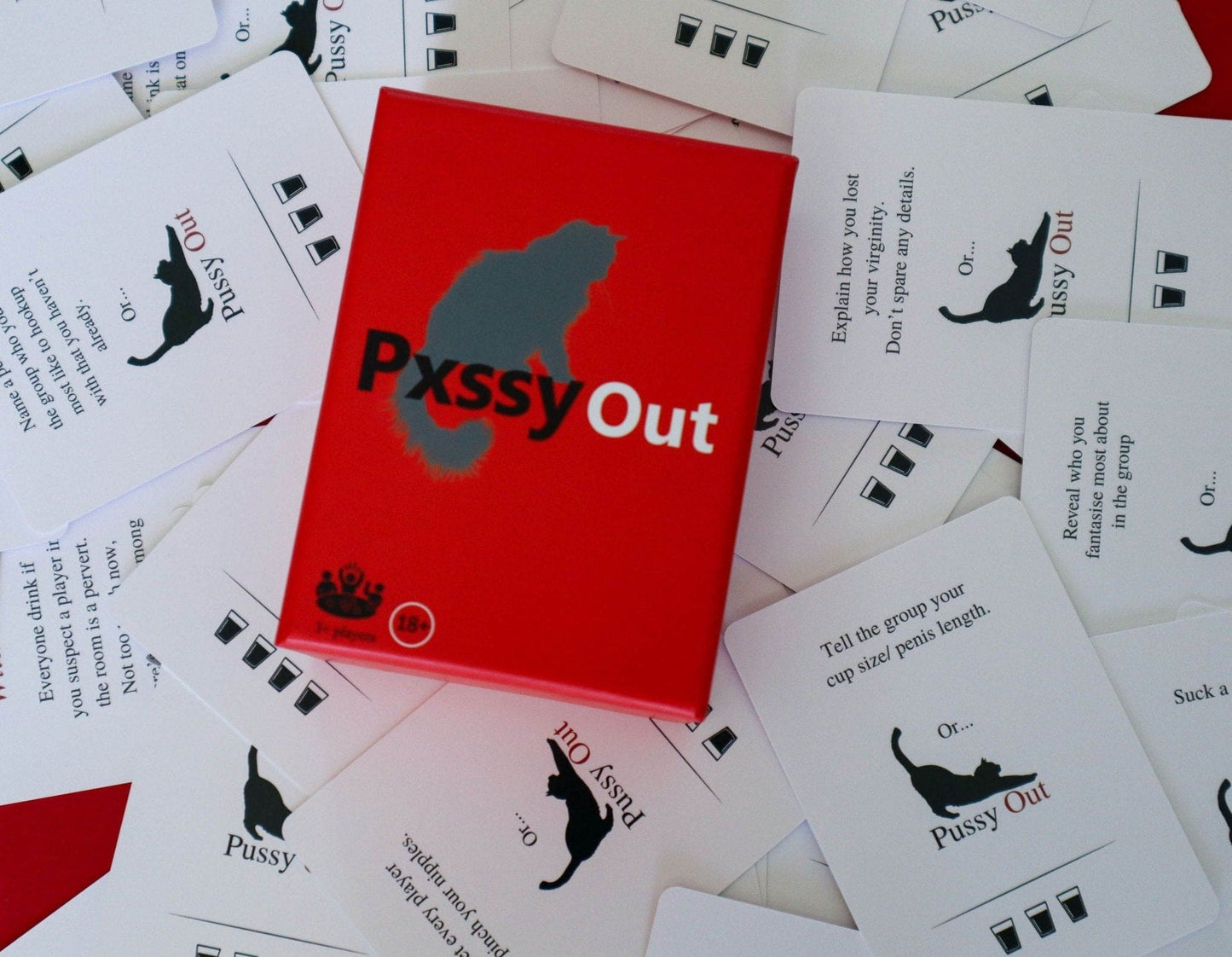 Pussy Out Card Set - PussyOut